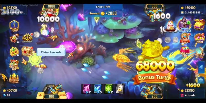 Tìm hiểu về những tựa game bắn cá online ăn khách nhất của 8XBET